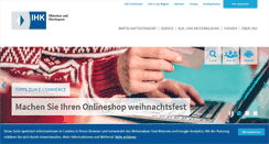 Desktop Screenshot of ihk-muenchen.de