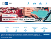 Tablet Screenshot of ihk-muenchen.de